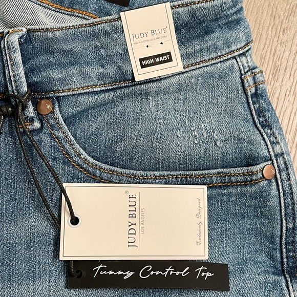 JUDY BLUE Butt Lifting/Tummy Control Stretch Jeans - Picture 9 of 12